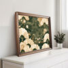 Japandi Floral Wall Art Print with Elegant Botanical Design, Japanese Scandinavian Aesthetics