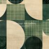 Japandi geometric textured print with minimalist abstract design in modern earth tones