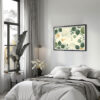 Leafy Serenity Patterns with Green Nature's Wall Art for Tranquil Home Decor